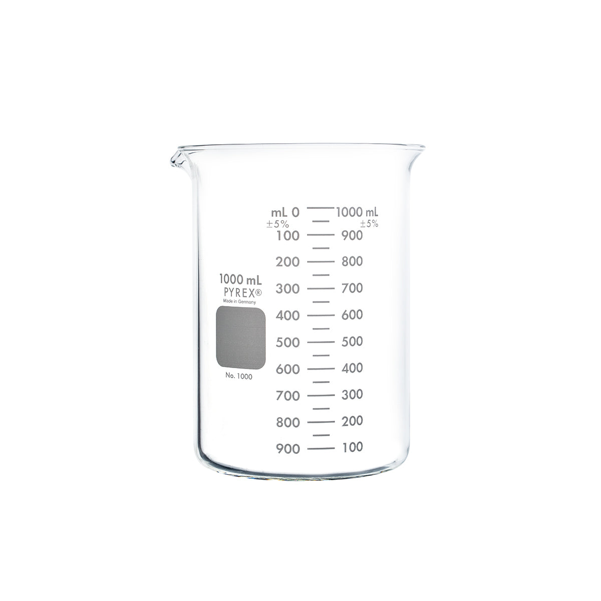 VASO DE PRECIPITADO DE VIDRIO 1,000 ML - PYREX