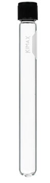 TUBO DE ENSAYO TAPA ROSCADA 13 x 100 MM. KIMAX, DECORADO