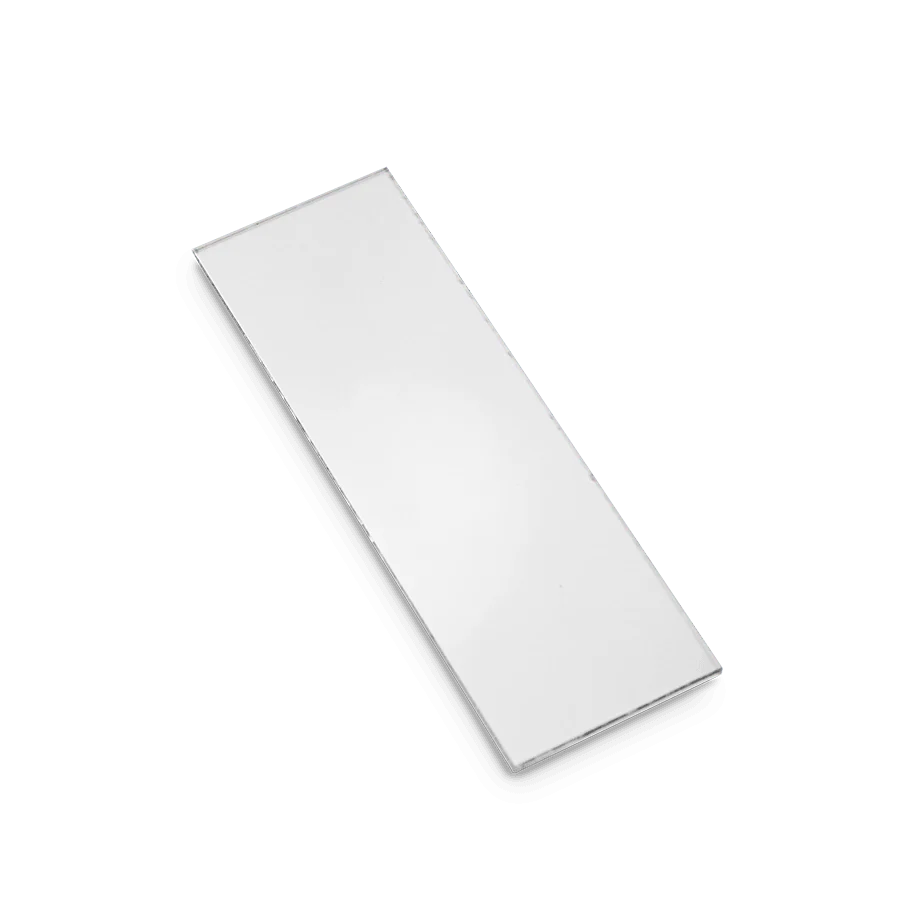 PORTAOBJETOS DE VIDRIO PEARL DE 26X76 MM c/50 pz