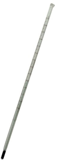TERMOMETRO INITIAL I.P. RELLENO VERDE -20 a 110 °C. BRANNAN