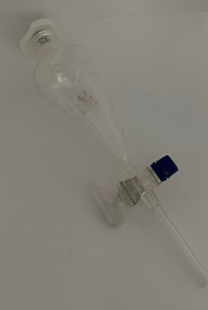 EMBUDO DE SEPARACION 125ML LLAVE/VIDRIO T/PLASTICO