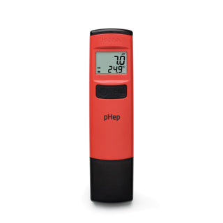 HI98107 Nuevo medidor de bolsillo pHep®, 0.1 pH, con CAT, a prueba de agua. HANNA