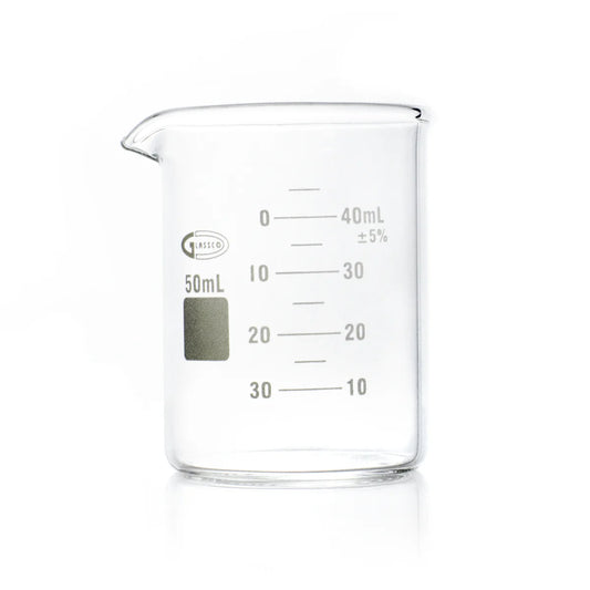 VASO DE PRECIPITADO FORMA BAJA 50 ML. GLASSCO