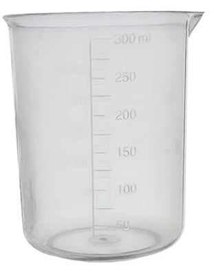 VASO DE PLASTICO GRADUADO DE 250 ML. POLIPROPILENO